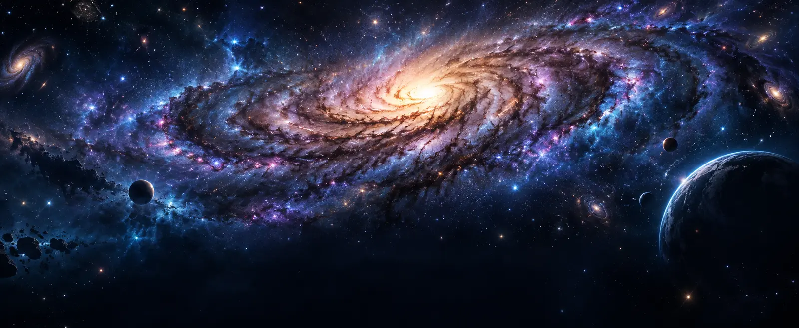 Milky Way and stars
